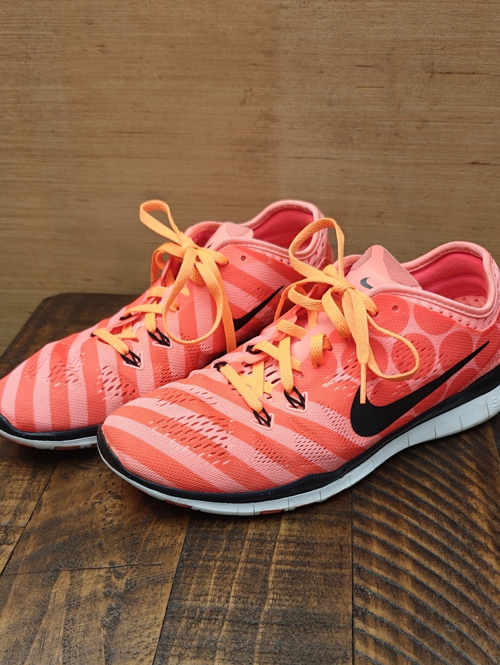 Nike Pink And Orange Sneakers